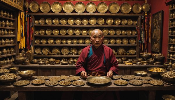 Explore les richesses culturelles de la boutique tibétaine